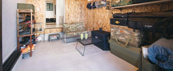 土間収納のある家