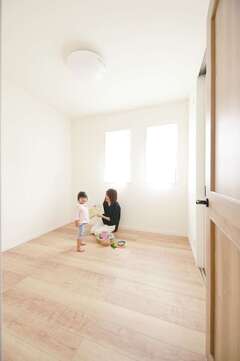 子ども部屋は明るく、ナチュラルな雰囲気で【ほっと住まいる】