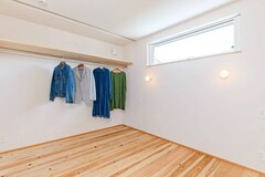 1階に寝室を配置。将来的な平屋暮らしにも対応できます。