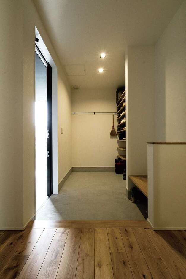 土間収納