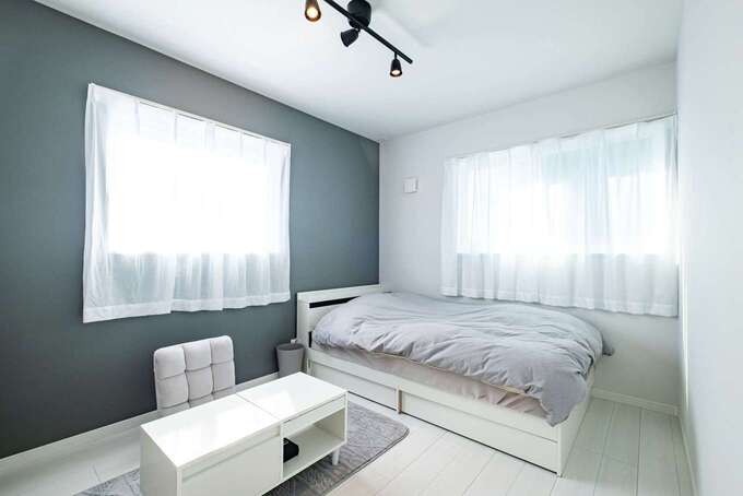 北欧テイストにコーディネートした長女の部屋