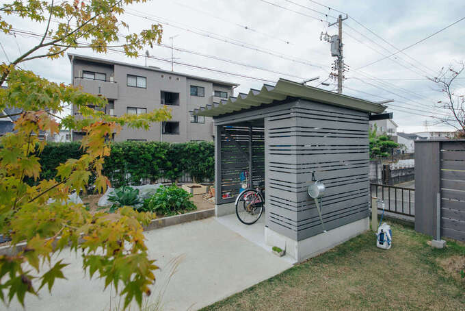 入居後に造作を依頼した自転車収納