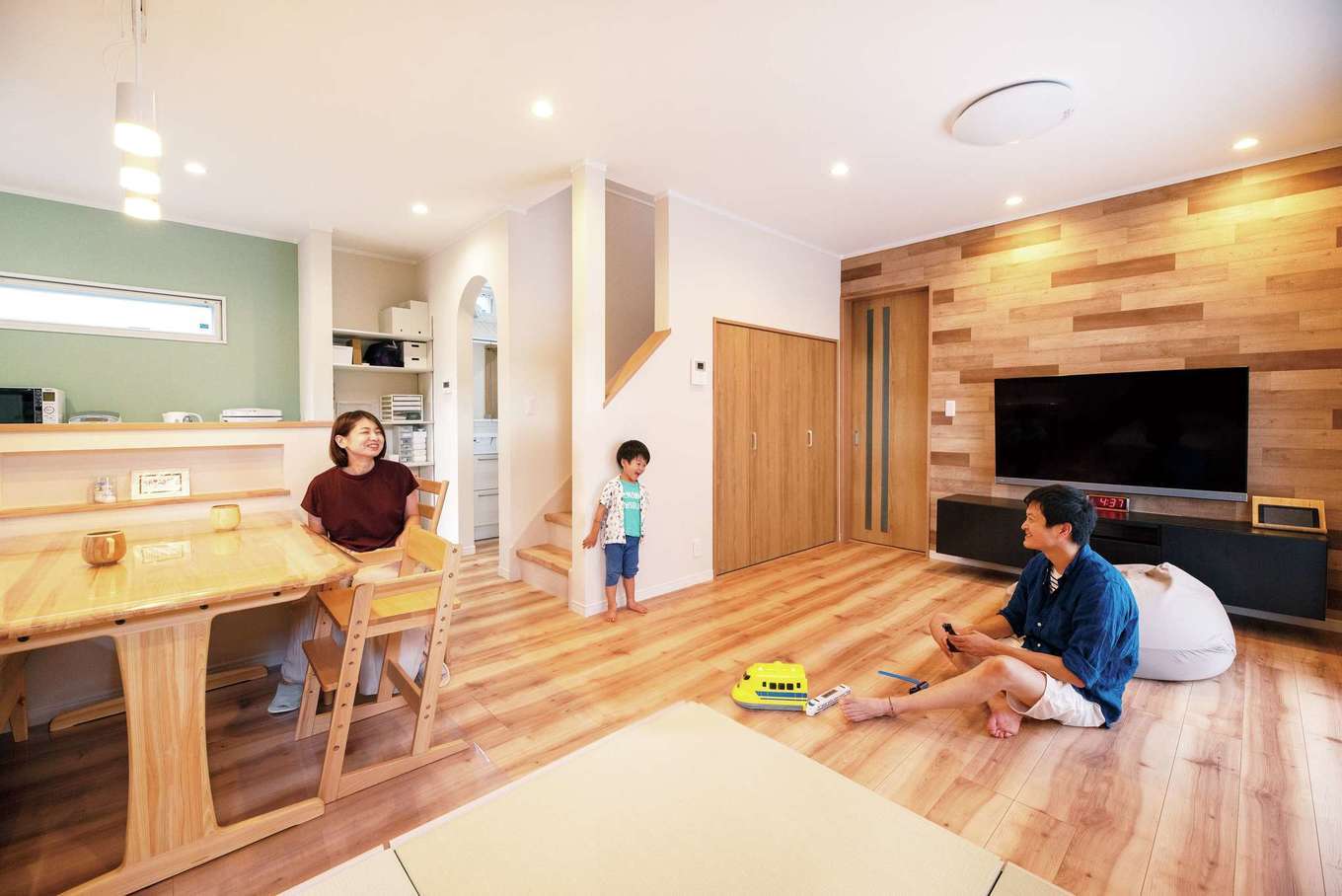 家賃並みの返済で完全自由設計 新築後もゆとりある暮らしを