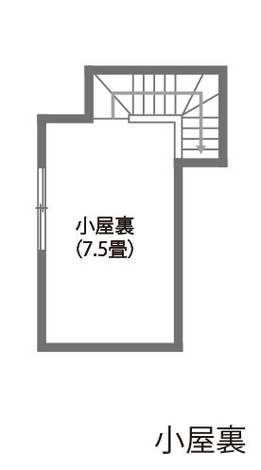 小屋裏