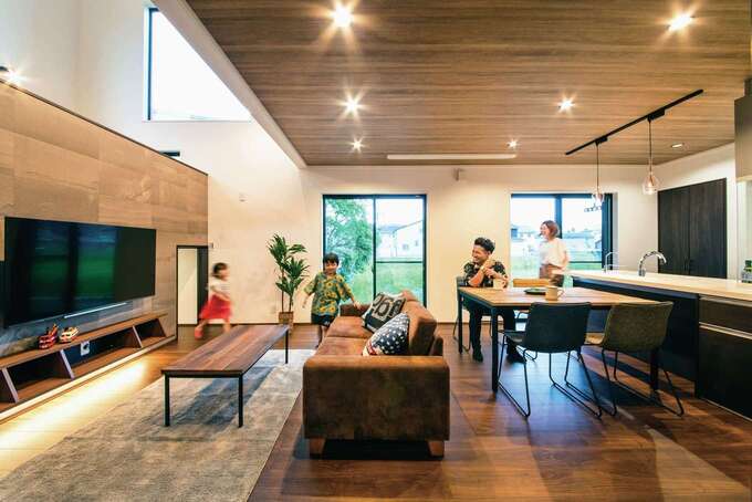 アイフルホーム焼津店 （三住建設）【デザイン住宅、高級住宅、スキップフロア】