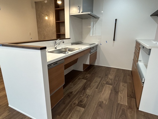 車椅子対応キッチン