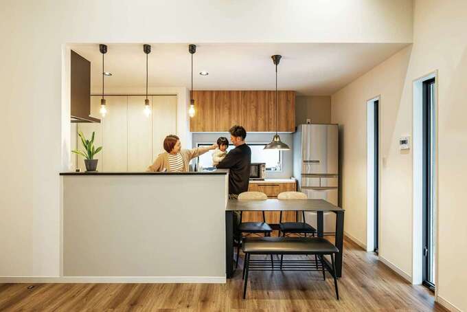 カフェのようなキッチン