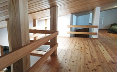 ロフトも自然素材で快適。落ち着きます。【つなぐ家・いづみ建設】