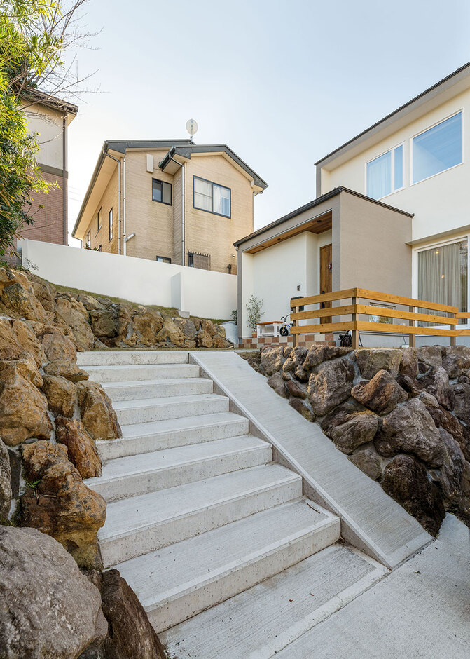 リゾート感のある外構