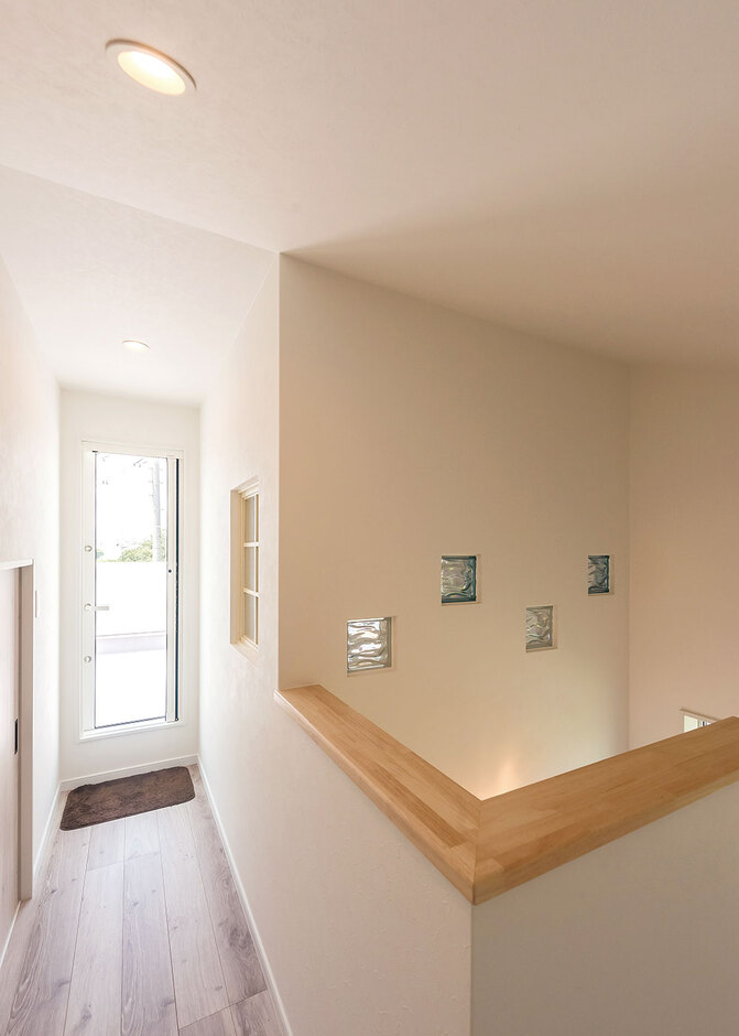 バルコニーに続く廊下