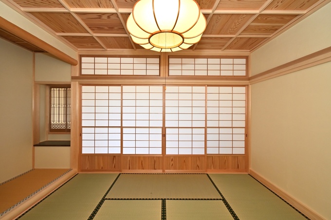 凛とした本格和室