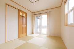 奥さまの希望で和室を用意。ゲストルームなど多様に活躍【セルコホーム浜松（オバタケイ）】