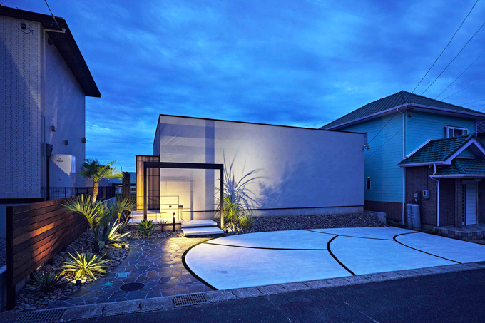 アートギャラリーのように洗練された佇まい