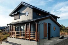 建物の細長比や屋根の勾配を計算し、京町家風デザインに仕上げた【スカイグラウンド】