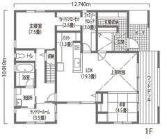 家事も育児も楽しくなる平屋感覚の住みやすい家