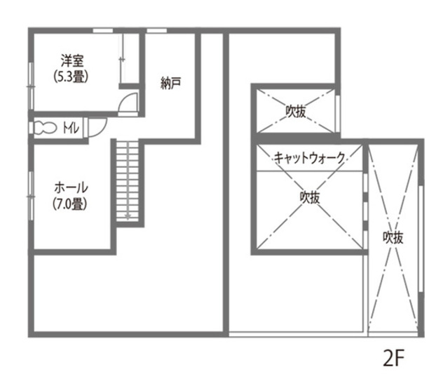AQURA HOME（アキュラホーム） 家事も育児も楽しくなる平屋感覚の住みやすい家 2階