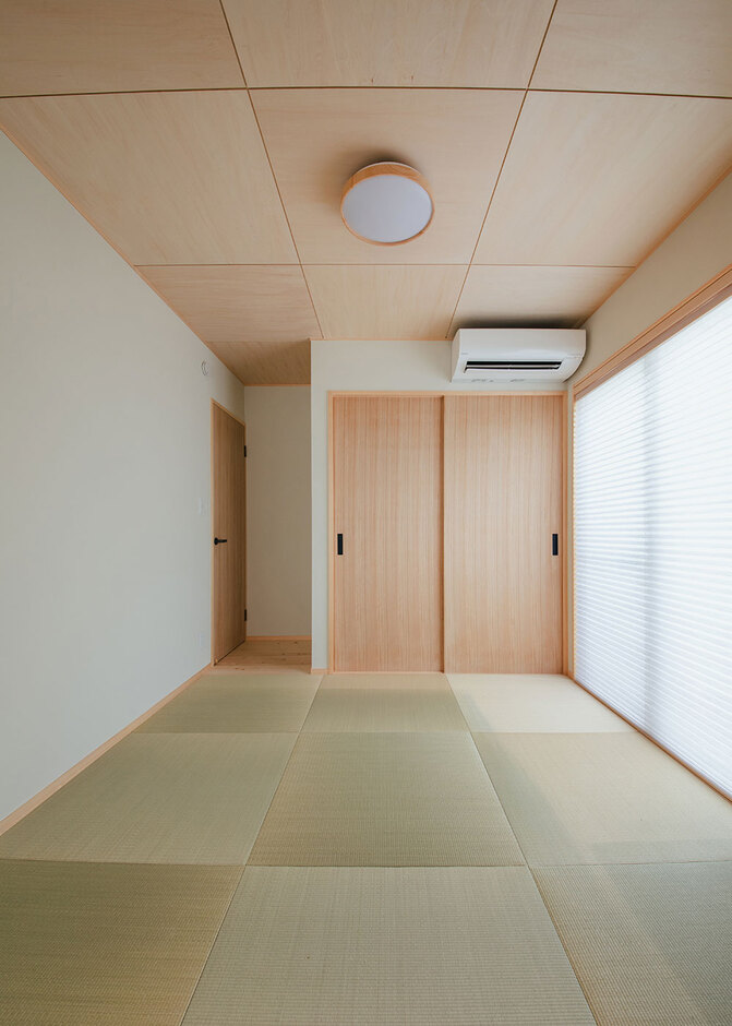 奥にもドアを設けることで回遊性が生まれた