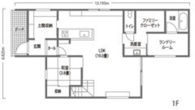 最短動線！家事がまとめて出来る33坪の快適間取り
