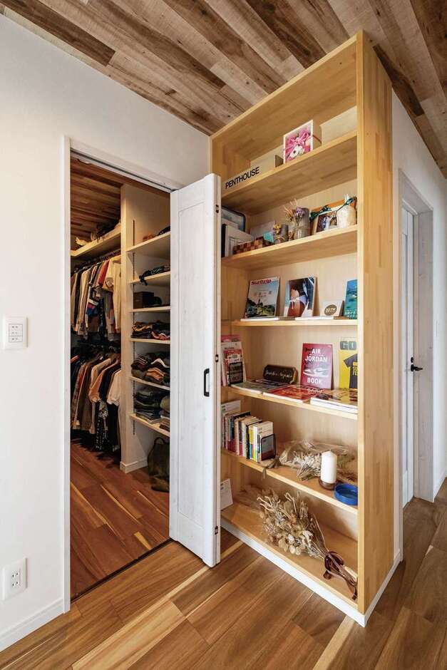 デッドスペースはすべて造作収納に