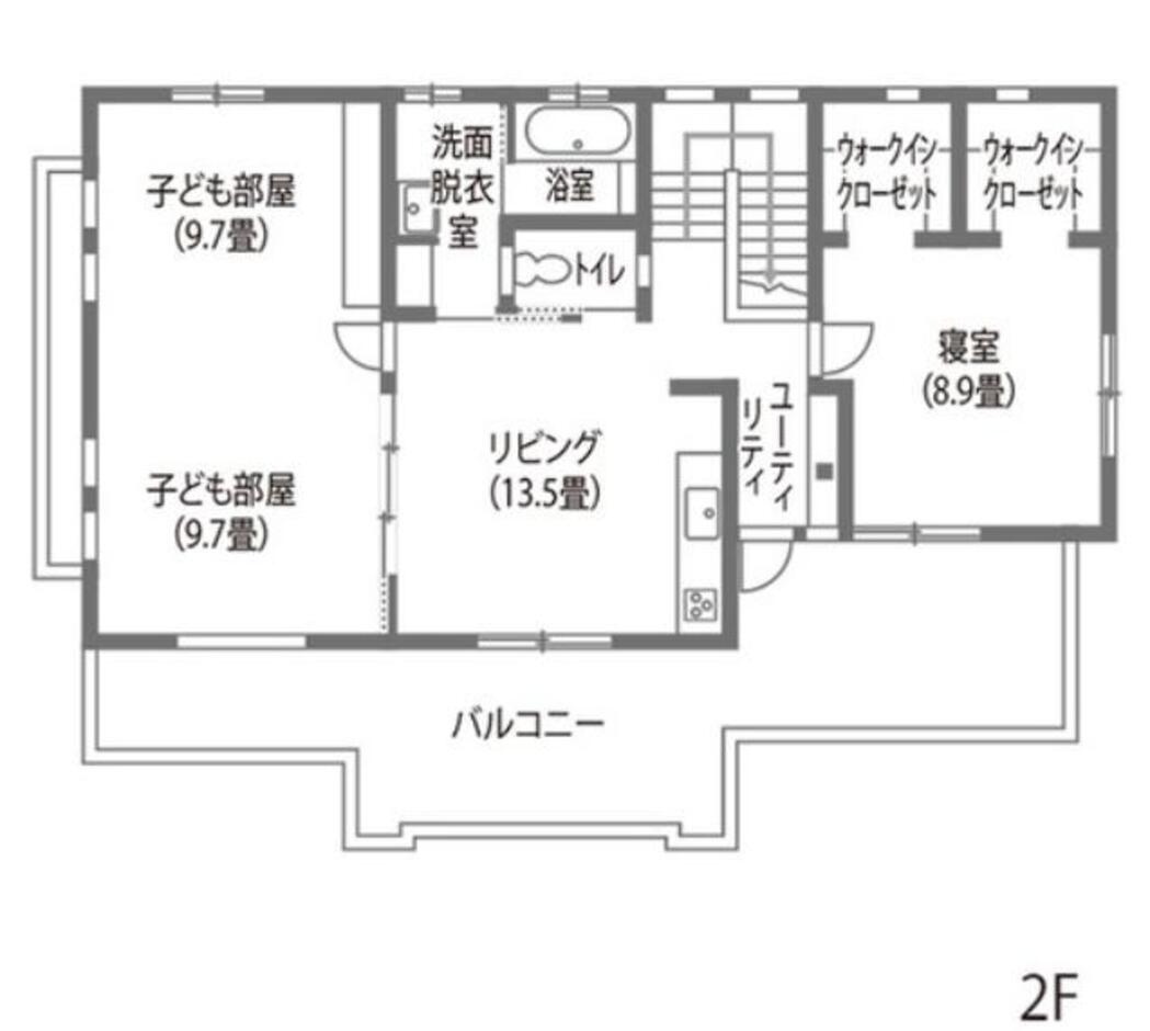 エフエフ住宅 リノベーションで生まれ変わった自在なライフスタイルを満たす5LDKの二世帯住宅 2階