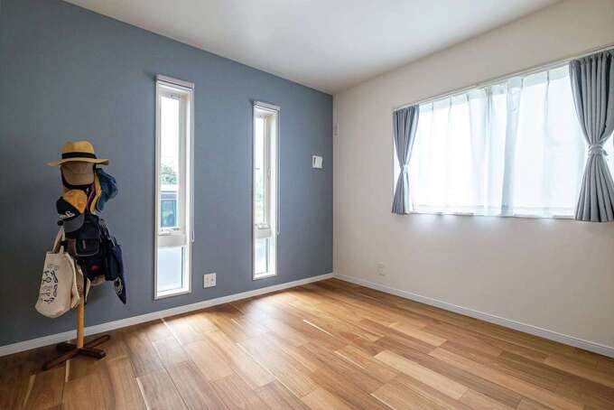 客間は玄関から直接入室でき、プライベートも守られる