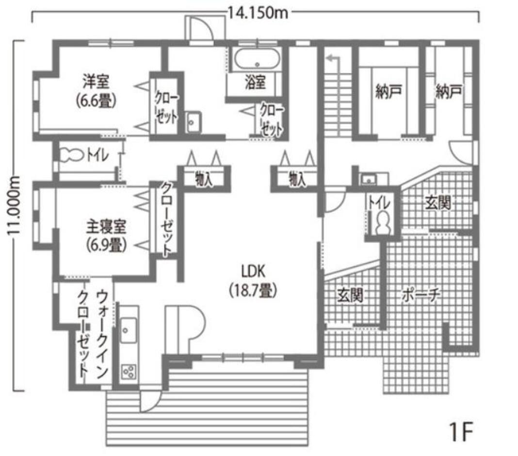 エフエフ住宅 リノベーションで生まれ変わった自在なライフスタイルを満たす5LDKの二世帯住宅 1階