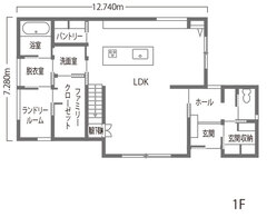 豊橋市　小屋裏収納＆書斎がある家
