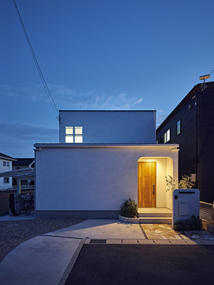 平屋建築ブルーハウス【子育て、間取り、建築家】