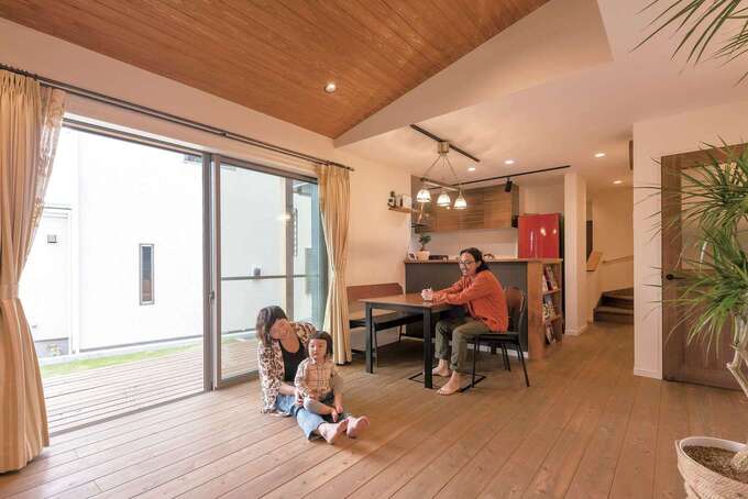 フジモクの家（富士木材）【デザイン住宅、自然素材、間取り】