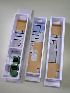 模型完成！狭小の隙間職人の腕の見せどころ