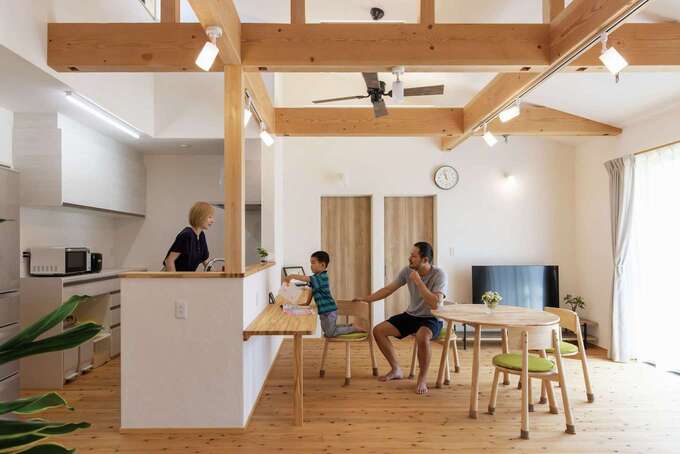 アンシンハウズ（アンシン建設工業）【子育て、自然素材、平屋】