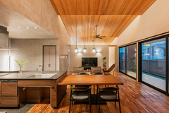 「無風・無音の全館空調」吉岡町大久保平屋モデルハウス