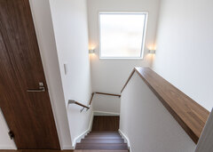 日当たりがたっぷり入る2階