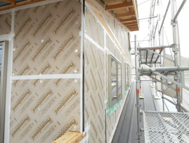 片山建設【夏は驚くほど涼しく、冬は暖かい。クーラーボックスのように家全体がスッポリと包まれる「外断熱工法」を標準採用】