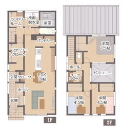子育て世帯にぴったりな神動線間取りX空気の質にもこだわったテクノストラクチャー工法のお家
