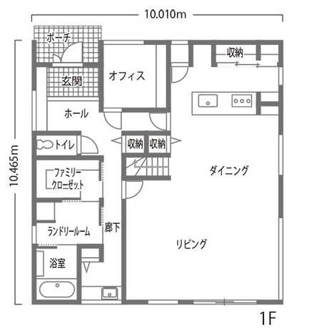 豊橋市　オフィスを備えたSE構法の家