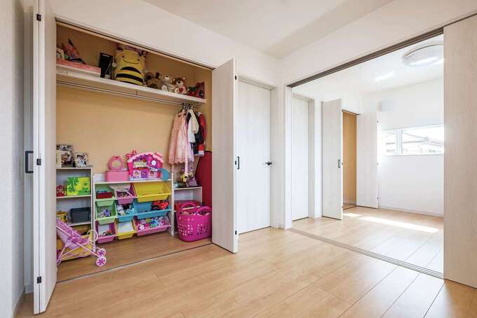 アフターホーム｜2階子ども部屋は寝るスペースとしてシンプルに